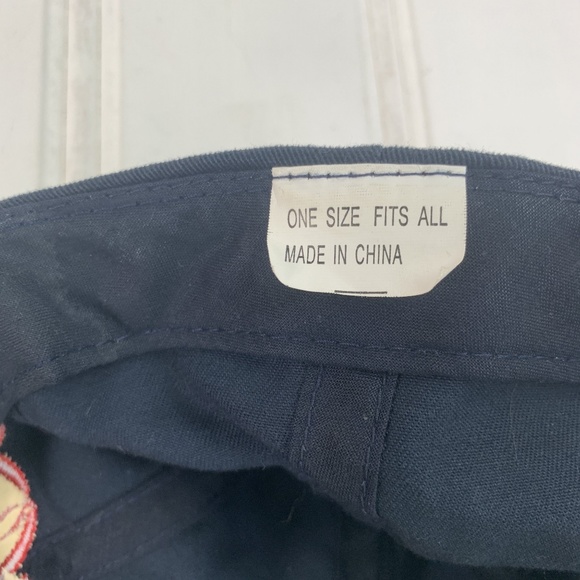 Vintage Coca Cola Baseball Dad Hat Navy Blue Cap - Picture 5 of 8